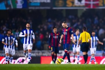 Jornada 17. Real Sociedad-Barcelona. 1-0.