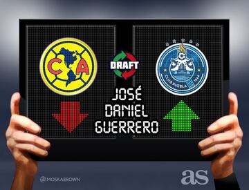 Los 79 movimientos del Draft del Apertura 2017 en imágenes