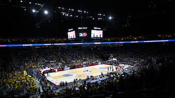Panorámica del Uber Arena, la pista del Alba Berlín, en la final de la Bundesliga del curso pasado.