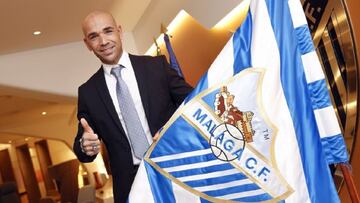 Manolo Gaspar el día de su renovación por dos temporadas.