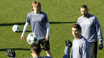 Cristiano, Modric y Benzema no jugarán ante el Deportivo