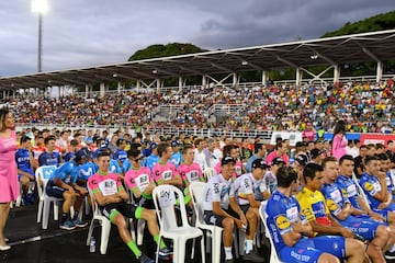 Así fue la presentación de los equipos de la carrera Oro y Paz 