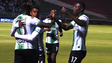 Nacional golea a Chicó y queda segundo en la tabla