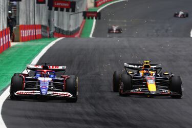 Así quedó Checo Pérez en la sprint del GP de Brasil ¿en qué posición finalizó?