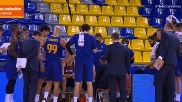 La charla de Jasikevicius por la que algunos le tachan de "poco elegante" con Pesic