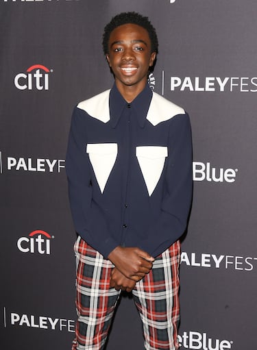 El actor que interpreta a Lucas Sinclair en 2018.