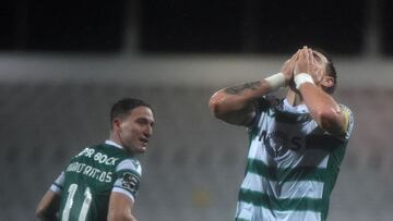 El defensor uruguayo fue el protagonista en la remontada del Sporting en los minutos finales. Hubo un recuerdo para su amigo recién fallecido.