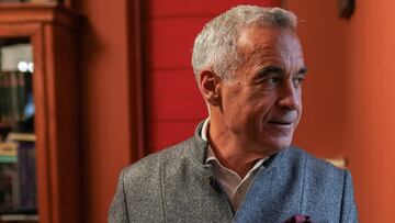 Romanian independent far-right presidential candidate Calin Georgescu poses for a portrait following an interview with Reuters in Izvorani, near Bucharest Romania, December 4, 2024. REUTERS/Andreea Campeanu