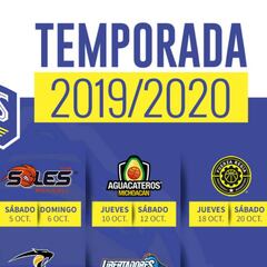 Así es el calendario de Capitanes para la temporada 2019/2020