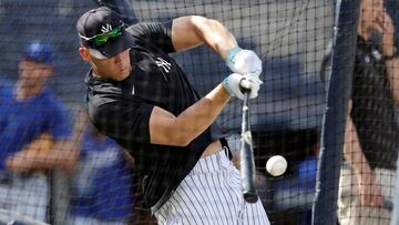 Aaron Judge no ha vuelto a jugar desde el 3 de junio en Dodger Stadium