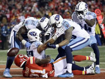 La agónica victoria de los Titans sobre los Chiefs bajo la lente