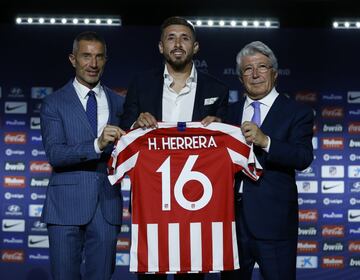 Andrea Berta, Enrique Cerezo y Héctor Herrera. 