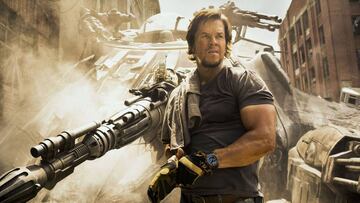 Fotograma cedido donde aparece el actor Mark Wahlberg como Cade Yeager en la película "Transformers: The Last Knight", quinta entrega de la saga robótica