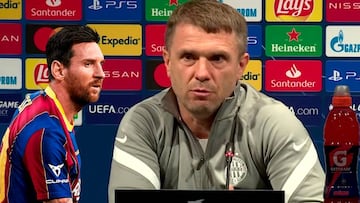 Rebrov reafirma su postura sobre el trabajo defensivo de Messi