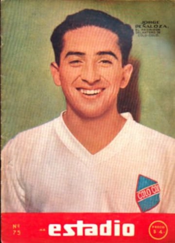 El 'inglés' le convierte 3 goles a la U, el 29 de novimebre de 1953, en la victoria 6-1, una de las más abultadas de la historia.