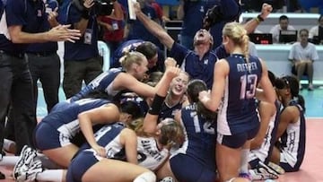 Estados Unidos en voleibol femenino de los Juegos de Tokio: jugadoras, partidos y resultados