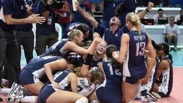 Estados Unidos en voleibol femenino de los Juegos de Tokio: jugadoras, partidos y resultados