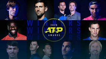 Nadal repite y Alcaraz irrumpe en los Premios ATP