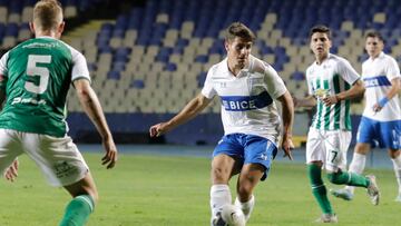 Futbol, Universidad Catolica vs Oriente Petrolero.
Partido Amistoso 2023.
El jugador de Universidad Catolica Clemente Montes es fotografiado durante el partido amistoso contra Oriente Petrolero disputado en el estadio Ester Roa Rebolledo de Concepcion, Chile.
05/01/2023
Eduardo Fortes/PHOTOSPORT
Football, Universidad Catolica vs Oriente Petrolero.
2023 Friendly Match.
Universidad Catolica’s player Clemente Montes is pictured during the friendly match against Oriente Petrolero held at the Ester Roa Rebolledo stadium in Concepcion, Chile.
05/01/2023
Eduardo Fortes/PHOTOSPORT