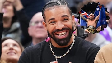 Drake vuelve apostar en la UFC: esta vez por Volkanovski