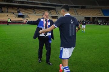 El presidente de la Real Sociedad, Joikin Aperribay.