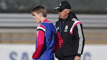 Ancelotti se reencontrará con un Odegaard distinto al que conoció