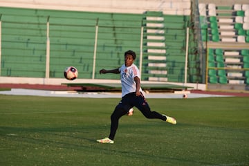 La Selección Colombia tuvo su quinto día de prácticas antes del juego ante Bolivia por las Eliminatorias Sudamericanas a Qatar 2022.