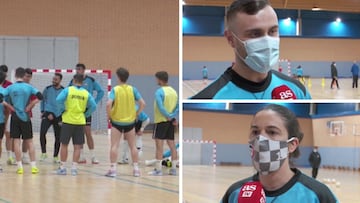De la odisea para entrenar a los problemas econ¨®micos: la vida del Rivas Futsal en la pandemia