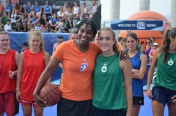 Barcelona, en 2012. El baloncesto femenino también estuvo presente.