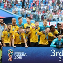 Hazard y Bélgica dejan huella