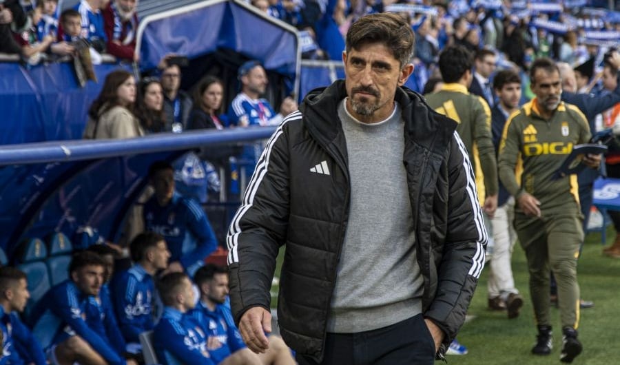 Paunovic, entrenador del Oviedo.
