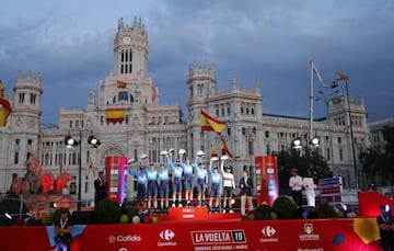 Primoz Roglic se quedó con el título en La Vuelta a España. El podio lo completó Alejandro Valverde y Tadej Pogacar. Superman López se llevó el premio de Supercombativo de la carrera y el Movistar Team de Nairo fue el mejor equipo. 