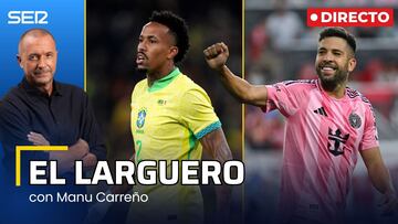 El Larguero, en directo: Entrevista a Jordi Alba y Militao, dos semanas KO