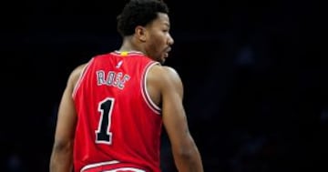 18. Derrick Rose de los Chicago Bulls de la NBA ocupa la 18° posición.