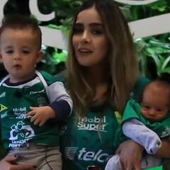 Con familia y grandes deseos: la inigualable forma en que León presentó su XI en 14 de febrero