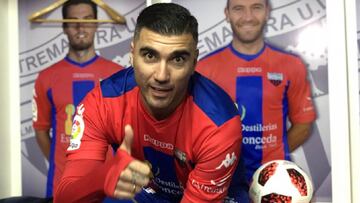 Reyes, durante su presentación.