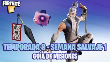 Fortnite Temporada 8: guía de misiones de Ataca desde las Sombras