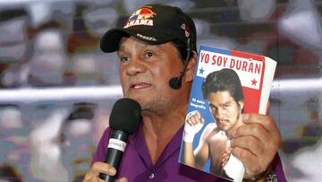 Roberto "Manos de Piedra" Durán, en una fotografía de archivo.