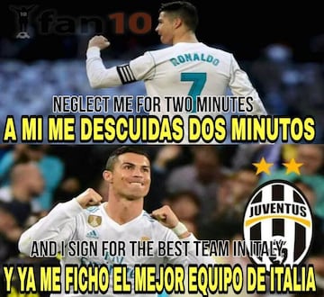 Best memes on Cristiano Ronaldo's move to Juventus