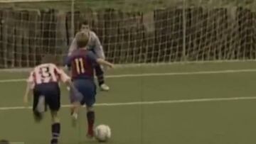 Ten-year-old Deulofeu's dazzling dribbles