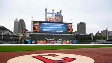 Progressive Field 2024 in Cleveland, Ohio.