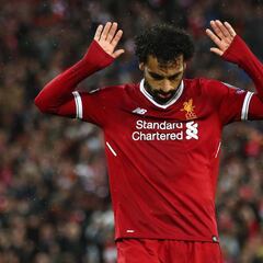 La exhibición sin precedentes de Salah: dos goles, dos asistencias y un partido para la historia
