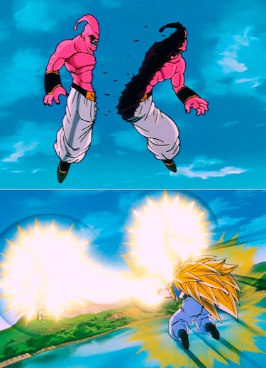 Gotenks Super Saiyan 3 también usó la ejecución más icónica de ‘Dragon Ball Z’, aunque nunca se vio en el manga