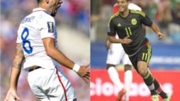 Clint Dempsey y Carlos Vela, dos referentes del partido del sábado.