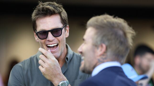 Tom Brady visita el Chase Stadium para ver al Inter Miami