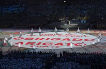 Las mejores imágenes de la clausura de Río 2016