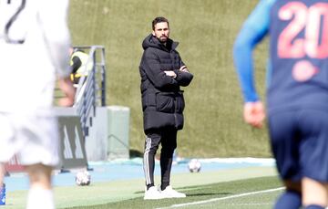 Fermín, en un partido de la Youth League. 
