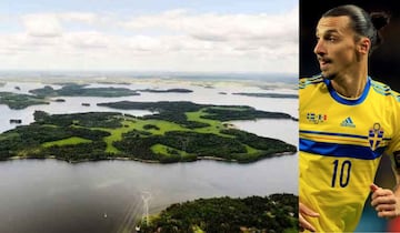 2.5 millones de euros fue lo que pagó 'Ibra' por la isla Davenso en Suecia, lugar que compró como espacio de recreación en donde gusta pasar su tiempo libre cazando y pescando sin restricciones de ningún tipo. La isla, ubicada en el Lago Mälaren, tiene 5000 hectáreas de extensias a la disposición del sueco.