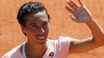 Schiavone abre con éxito la defensa del cetro en París