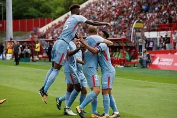 En imágenes Falcao y sus tres goles ante Dijon en Ligue 1